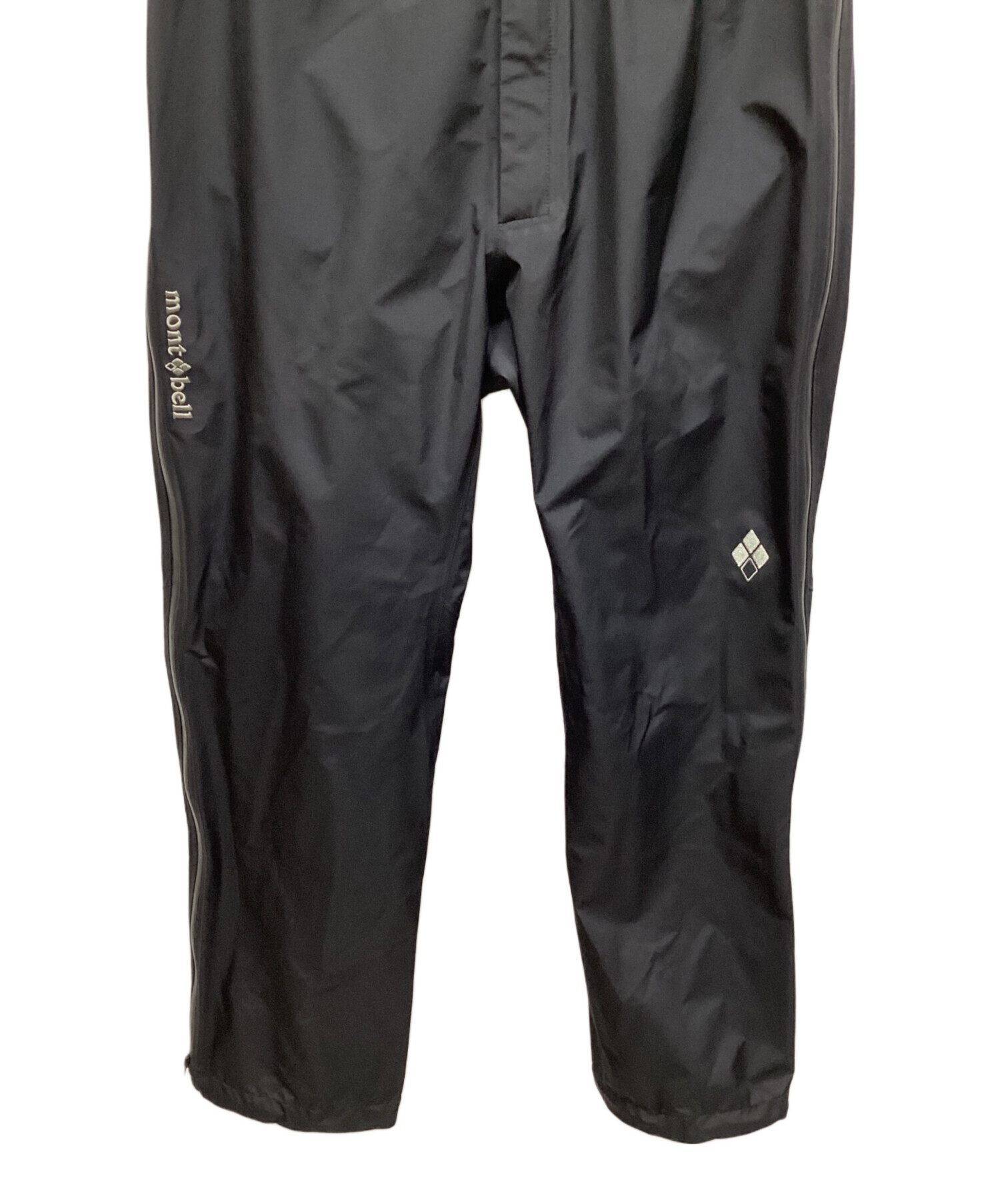 中古・古着通販】mont-bell (モンベル) レインパンツ ブラック サイズ
