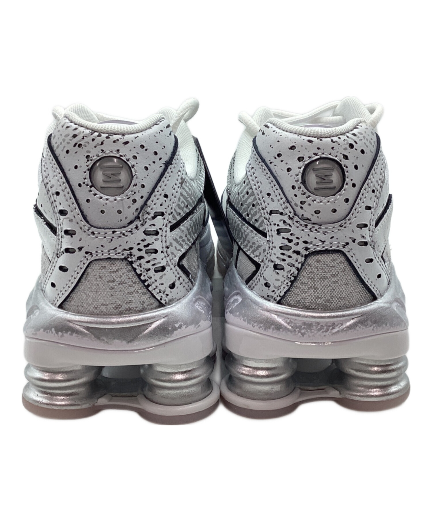 【中古】未使用品 ナイキ NIKE スニーカー タグ付き シューズ 靴 レザー ロゴ 11 29cm 白 ホワイト グレー 中古・古着通販】SHOX RIDE 2 NIKE (-) スニーカー ホワイト×ブラック