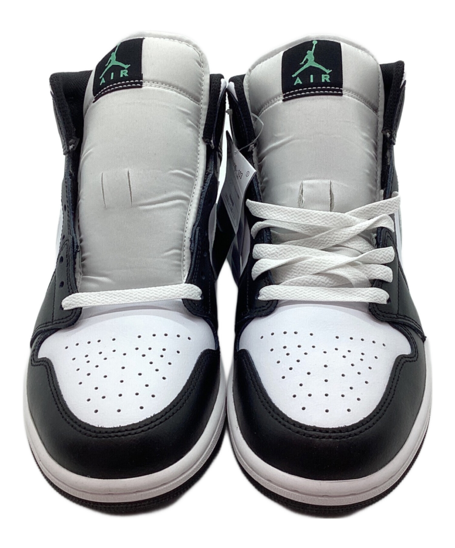 中古・古着通販】NIKE (ナイキ) エアジョーダン1MID ホワイト×ブラック 