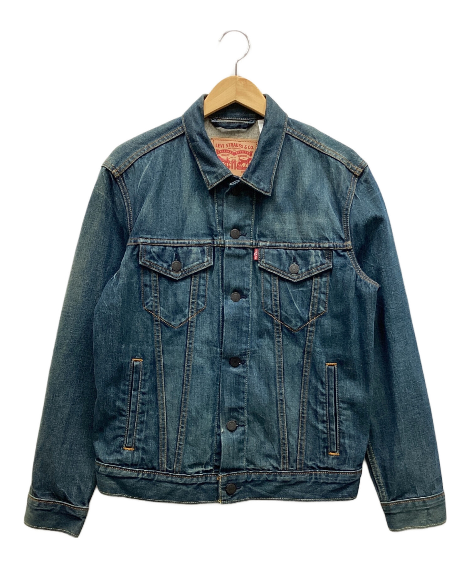 中古・古着通販】LEVI'S (リーバイス) デニムジャケット インディゴ