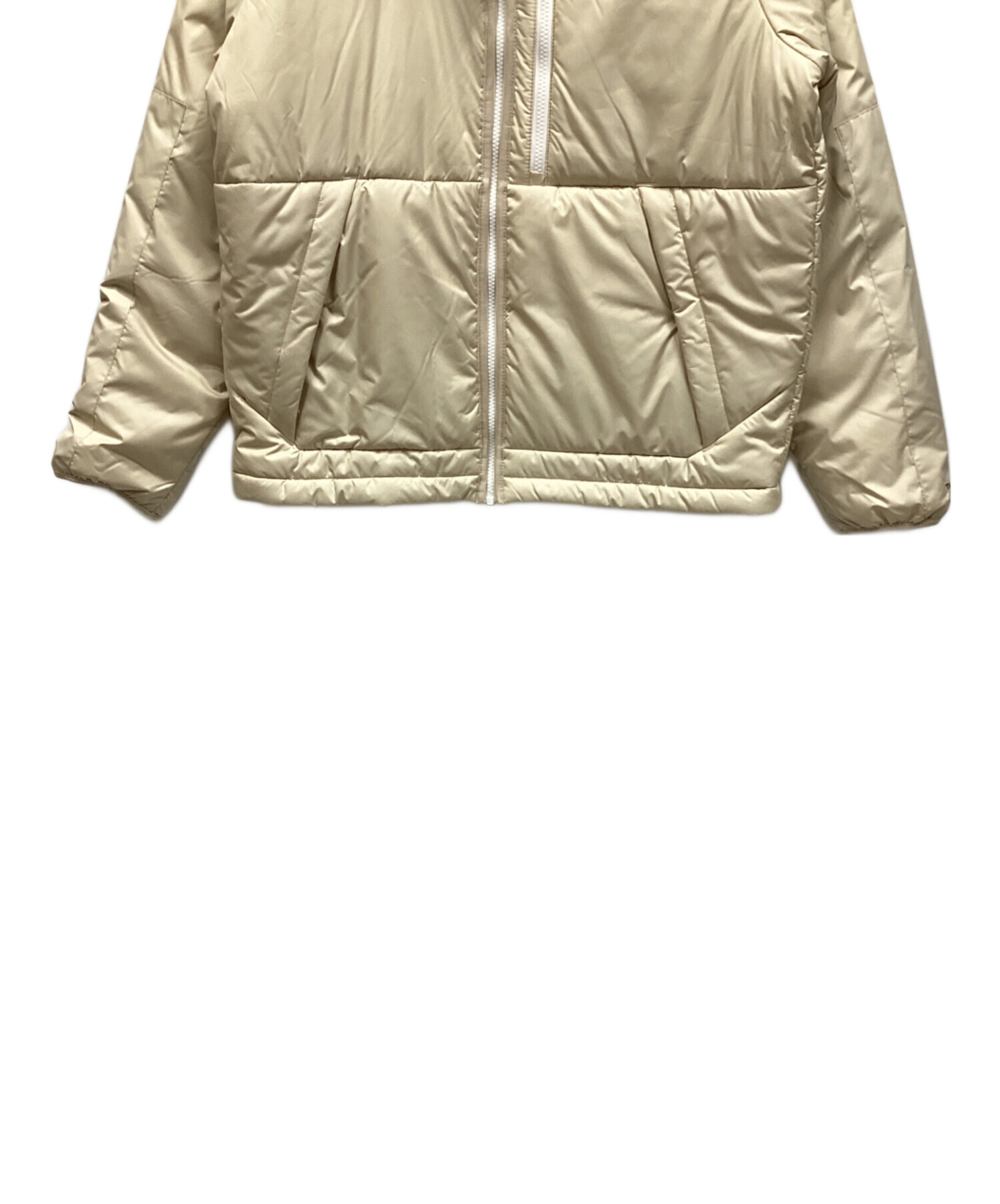 中古・古着通販】NIKE (ナイキ) 中綿ジャケット ベージュ サイズ:L 未 