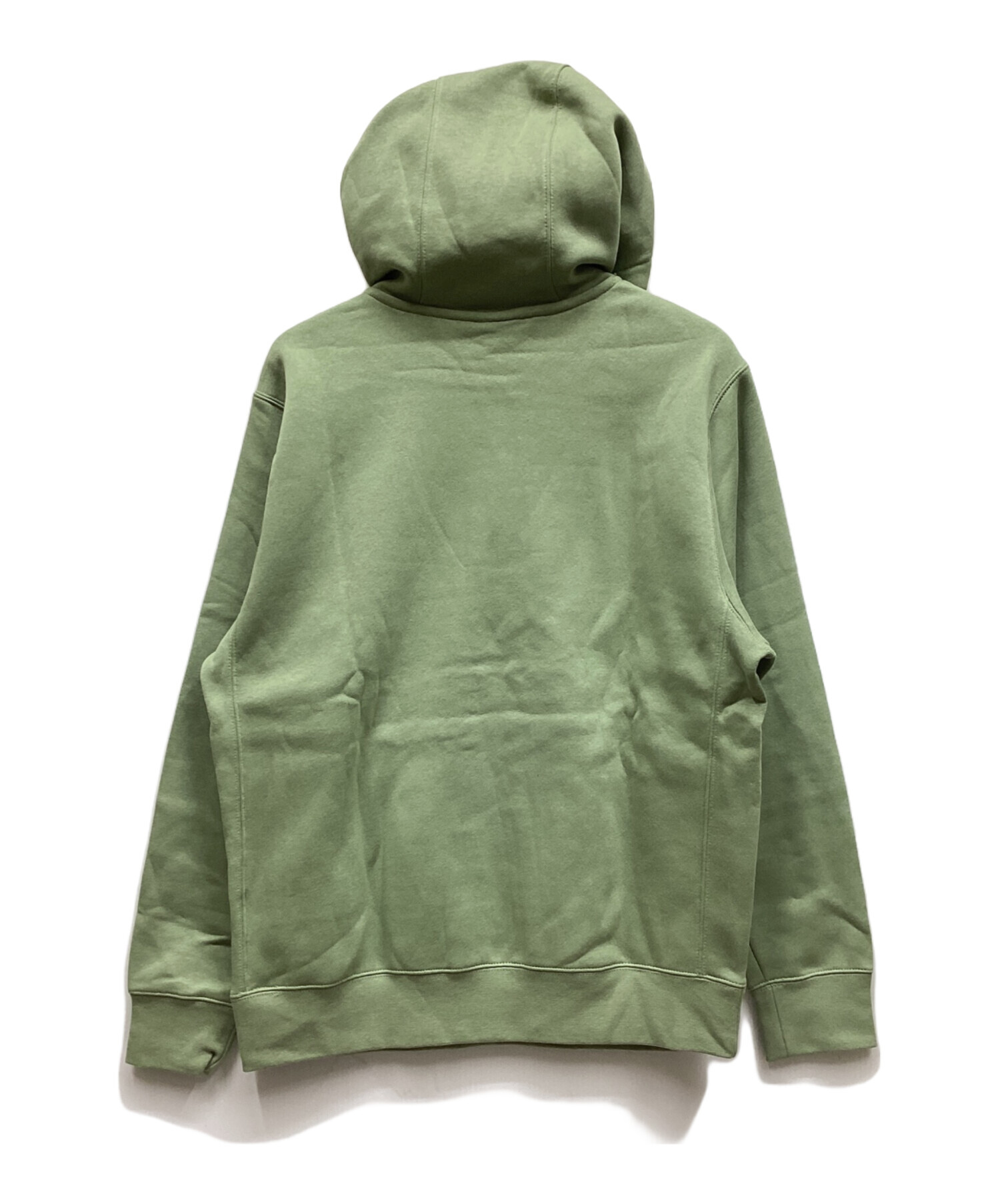 ナイキ　NIKE パーカー　刺繍デザイン　パイル地　グリーン　ユニセックス　古着 中古・古着通販】NIKE (ナイキ) パーカー グリーン サイズ:L 未使用品