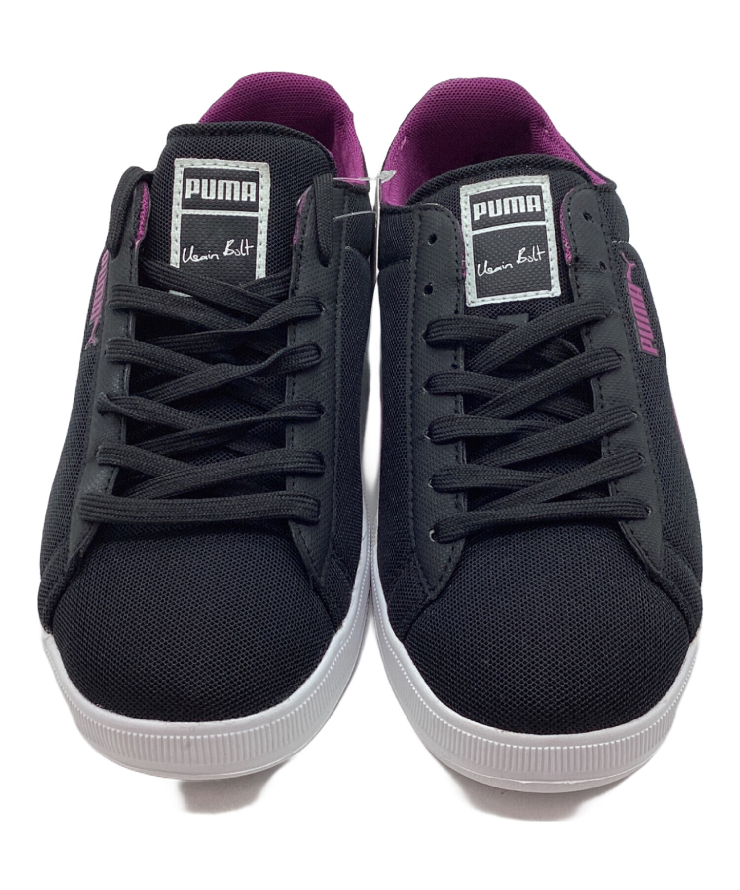 中古・古着通販】PUMA (プーマ) スニーカー ブラック×パープル
