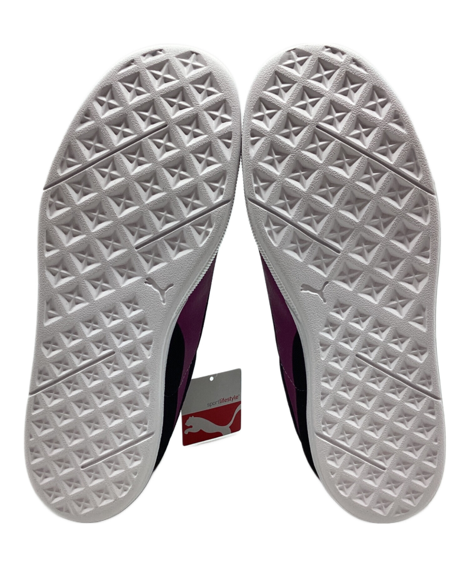中古・古着通販】PUMA (プーマ) スニーカー ブラック×パープル サイズ 