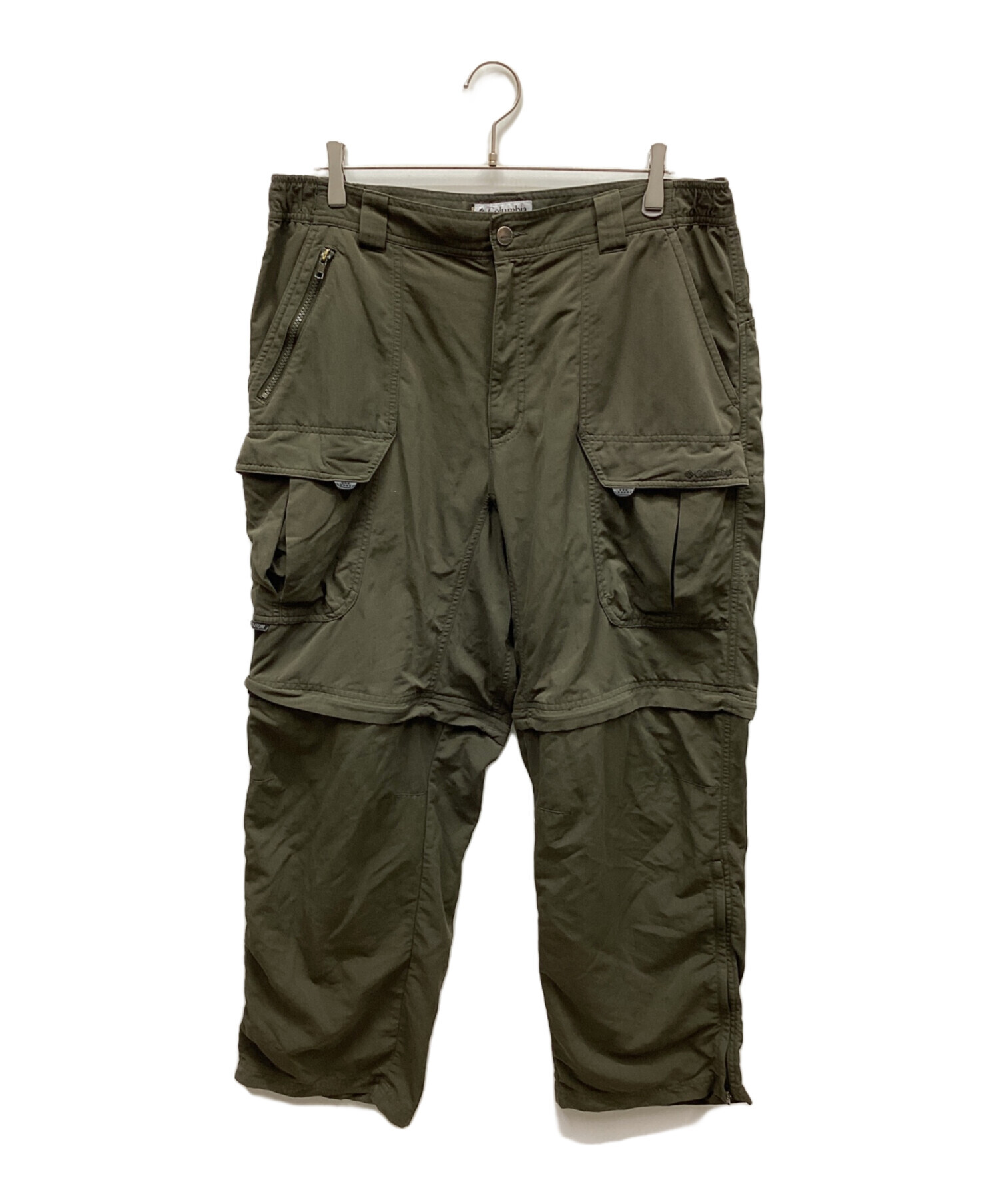 中古・古着通販】Columbia (コロンビア) カーゴパンツ オリーブ サイズ