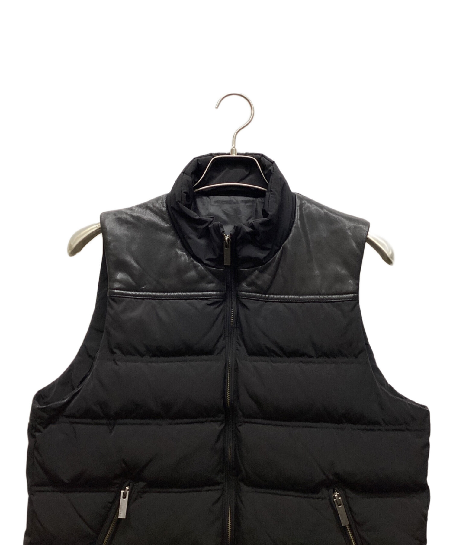 中古・古着通販】JOSEPH HOMME (ジョゼフ オム) ダウンベスト ブラック