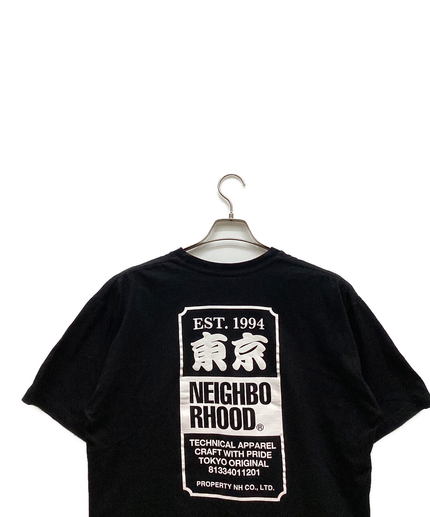 中古・古着通販】NEIGHBORHOOD (ネイバーフッド) Tシャツ ブラック