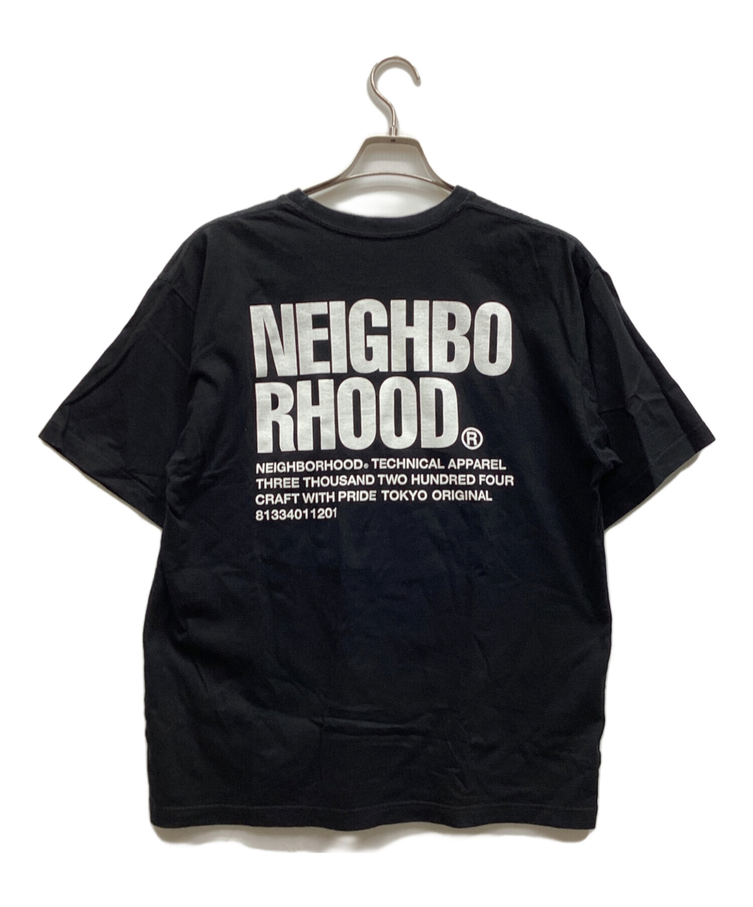中古・古着通販】NEIGHBORHOOD (ネイバーフッド) Tシャツ ブラック