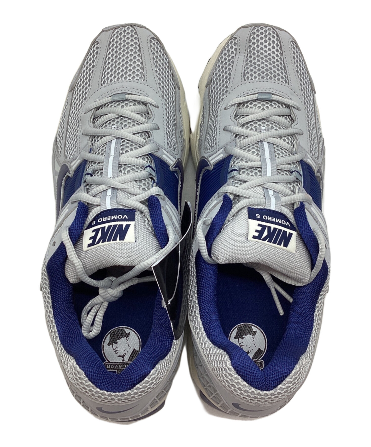中古・古着通販】NIKE (ナイキ) スニーカー グレー×ネイビー サイズ:30 
