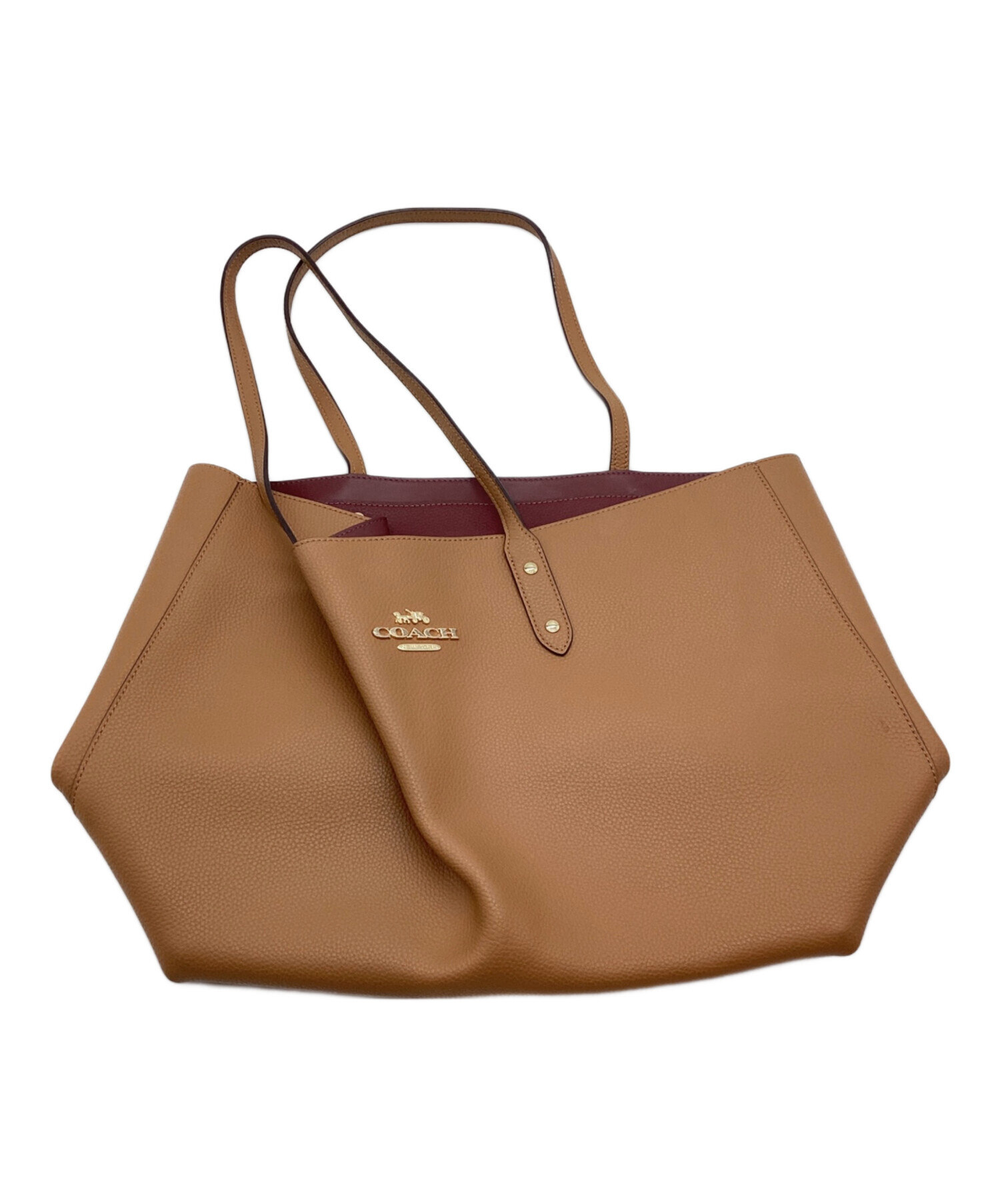 中古・古着通販】COACH (コーチ) トートバッグ ブラウン｜ブランド