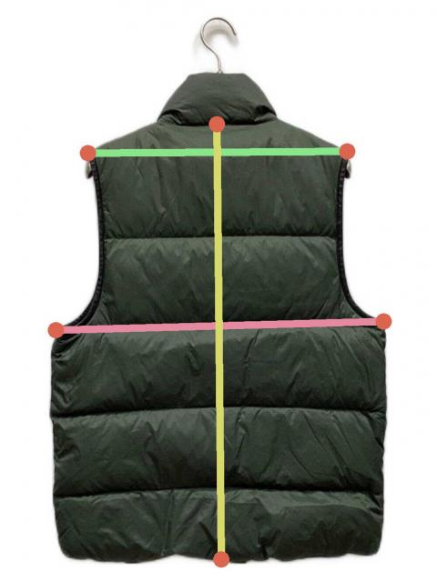 中古・古着通販】COACH (コーチ) リバーシブルダウンベスト グリーン