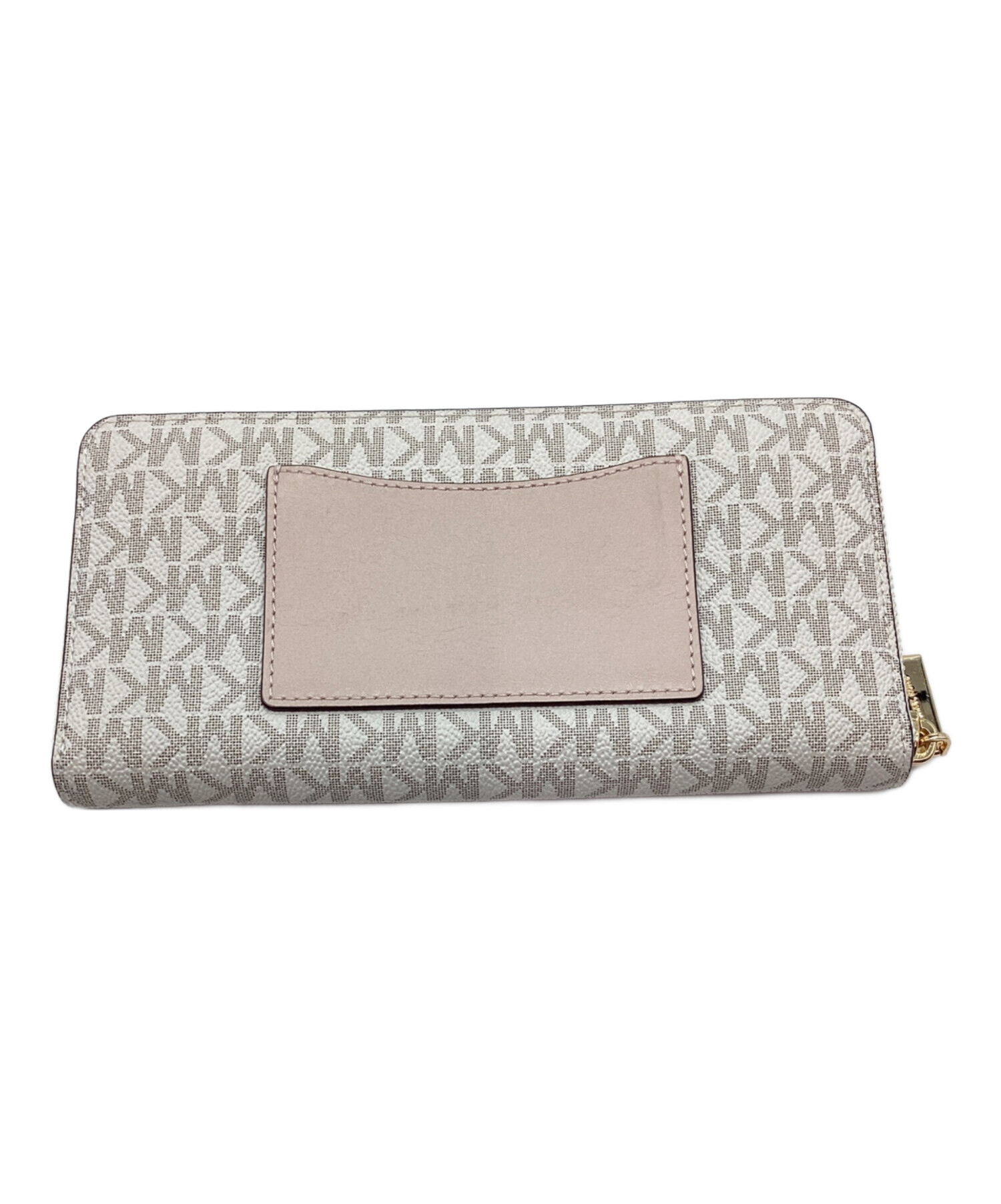 中古・古着通販】MICHAEL KORS (マイケル・コース) 長財布 ホワイト 