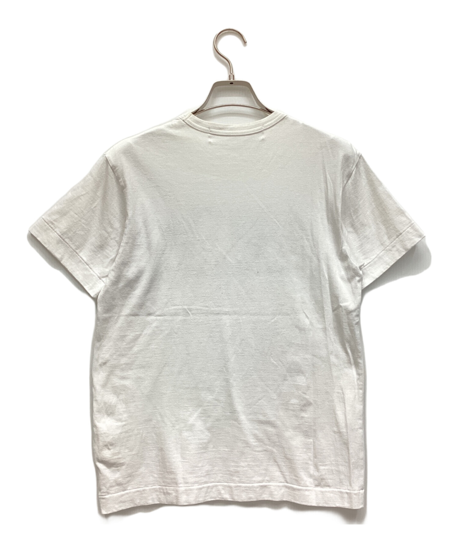COMME des GARCONS Tシャツ・カットソー S 白 【古着】【中古】【送料無料】 COMME des GARCONS - COMME des GARCONS Tシャツ・カットソー S 白
