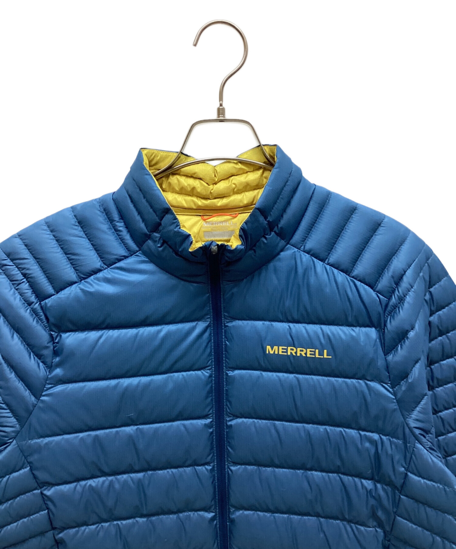 か*る様 新品　定価7万越　MERREL メレル ダウンジャケット コート ファ 中古・古着通販】MERRELL (メレル) ダウンジャケット オレンジ サイズ