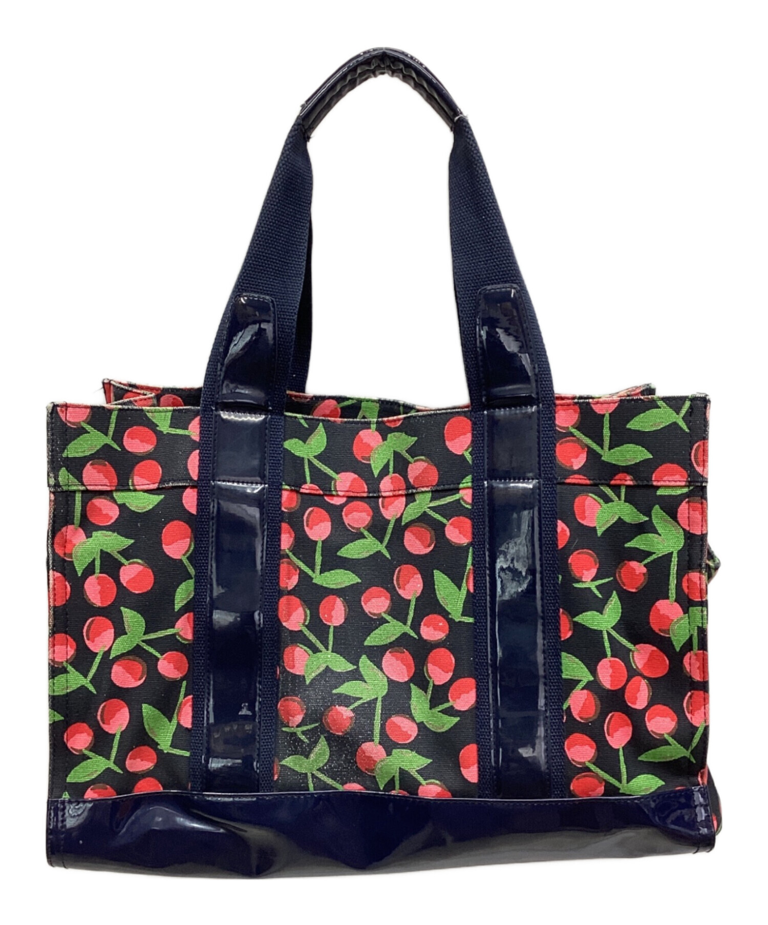中古・古着通販】TORY BURCH (トリーバーチ) トートバッグ ネイビー