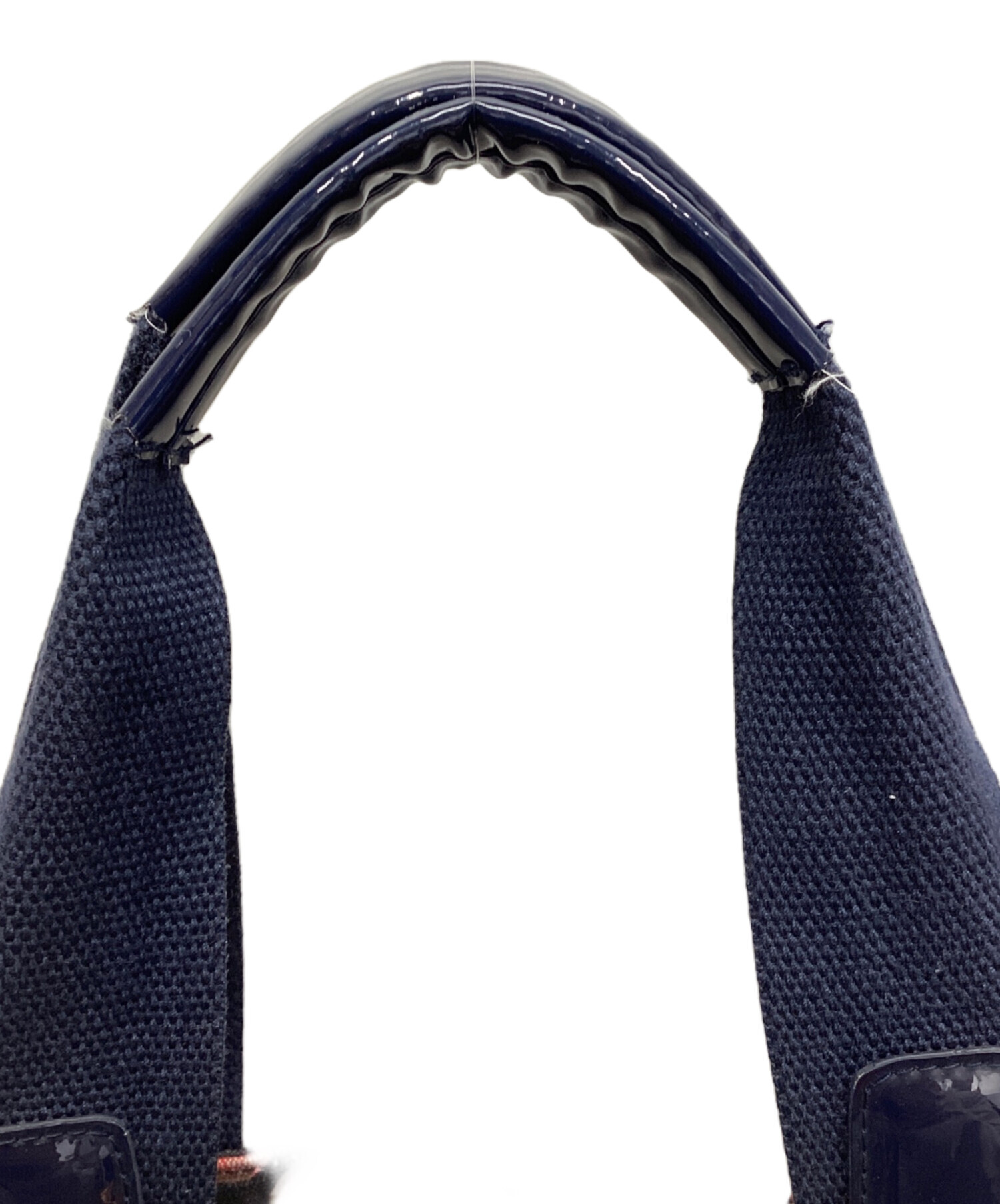 中古・古着通販】TORY BURCH (トリーバーチ) トートバッグ ネイビー