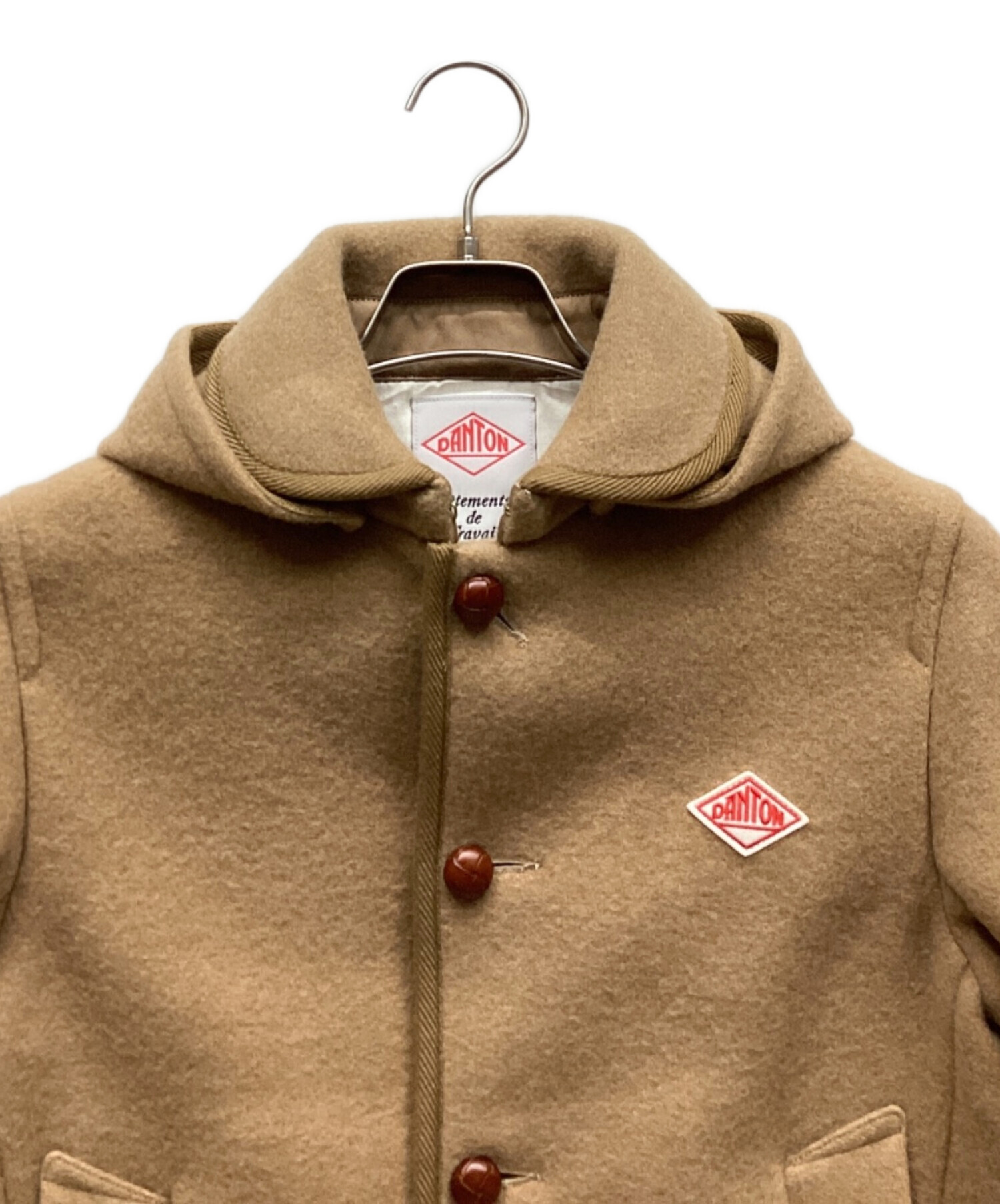 【中古美品】36 Sサイズ ダントン ウール ロングコート 中古美品】36 Sサイズ ダントン ウール ロングコート