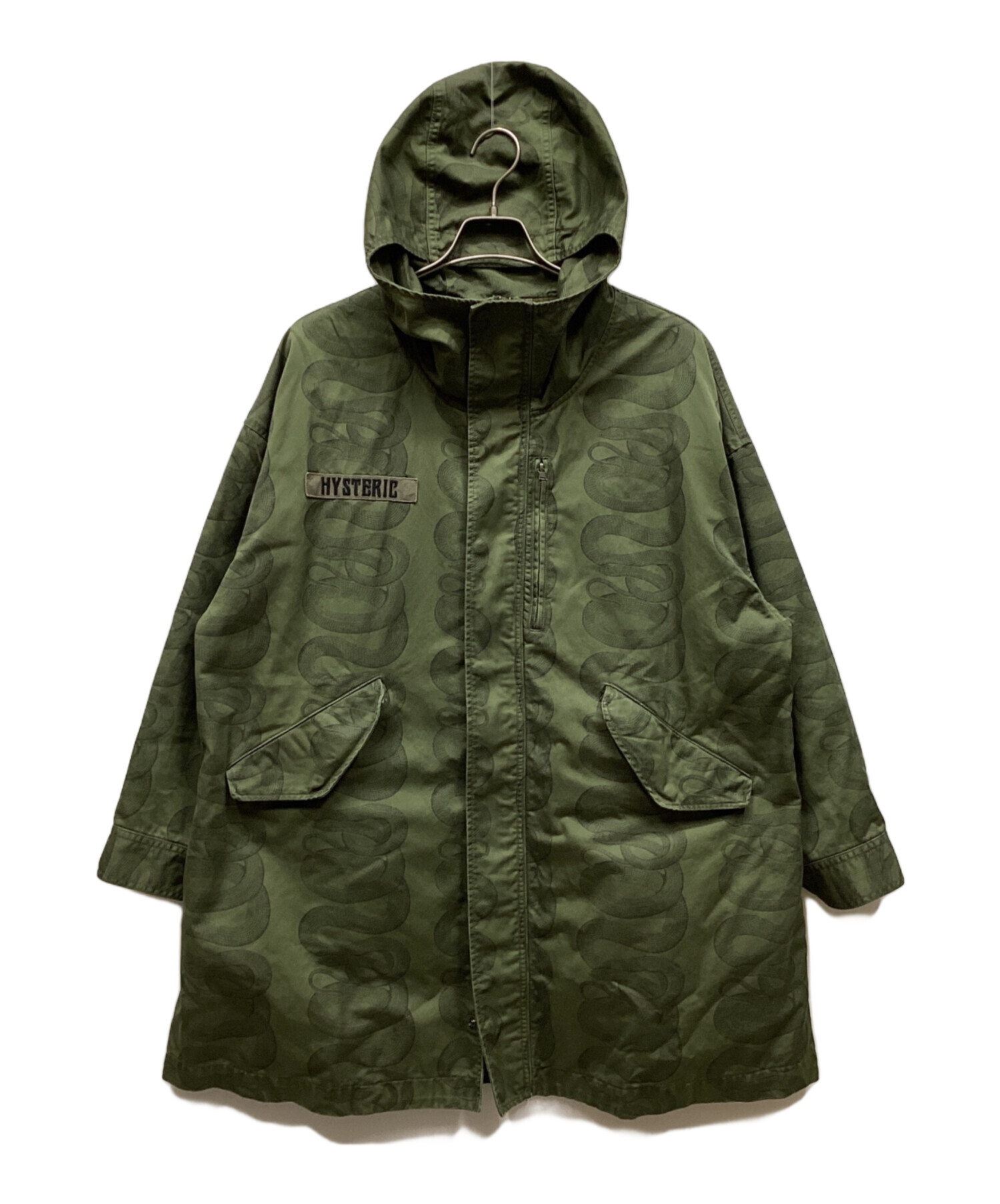 【美品】 ヒステリックグラマー モッズコートミリタリージャケットメンズレディース 中古・古着通販】Hysteric Glamour (ヒステリックグラマー) モッズ