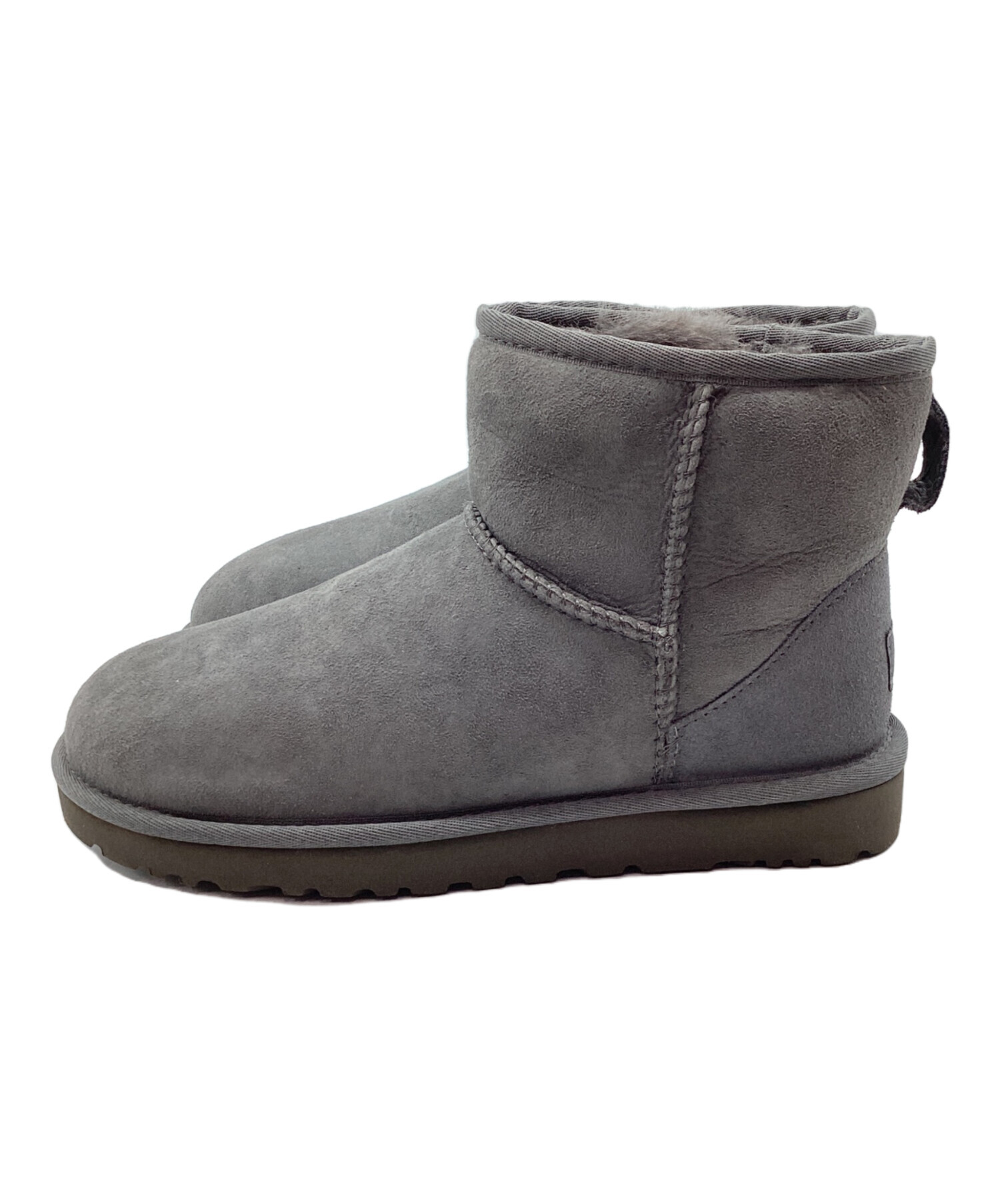 中古・古着通販】UGG (アグ) ムートンブーツ グレー サイズ:24 未使用