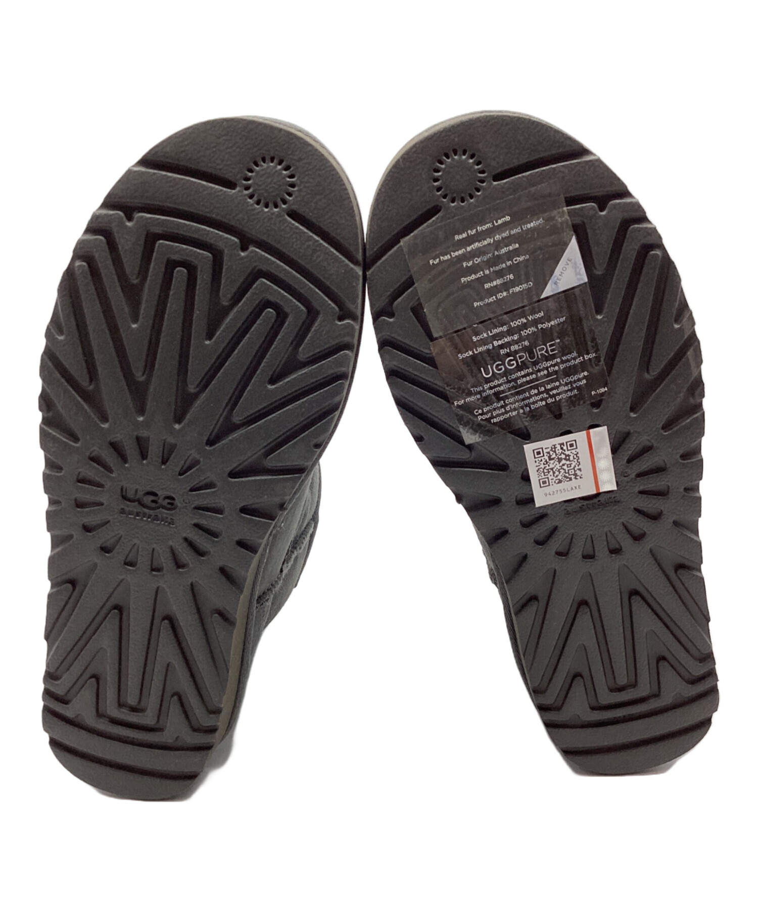 中古・古着通販】UGG (アグ) ムートンブーツ グレー サイズ:24 未使用