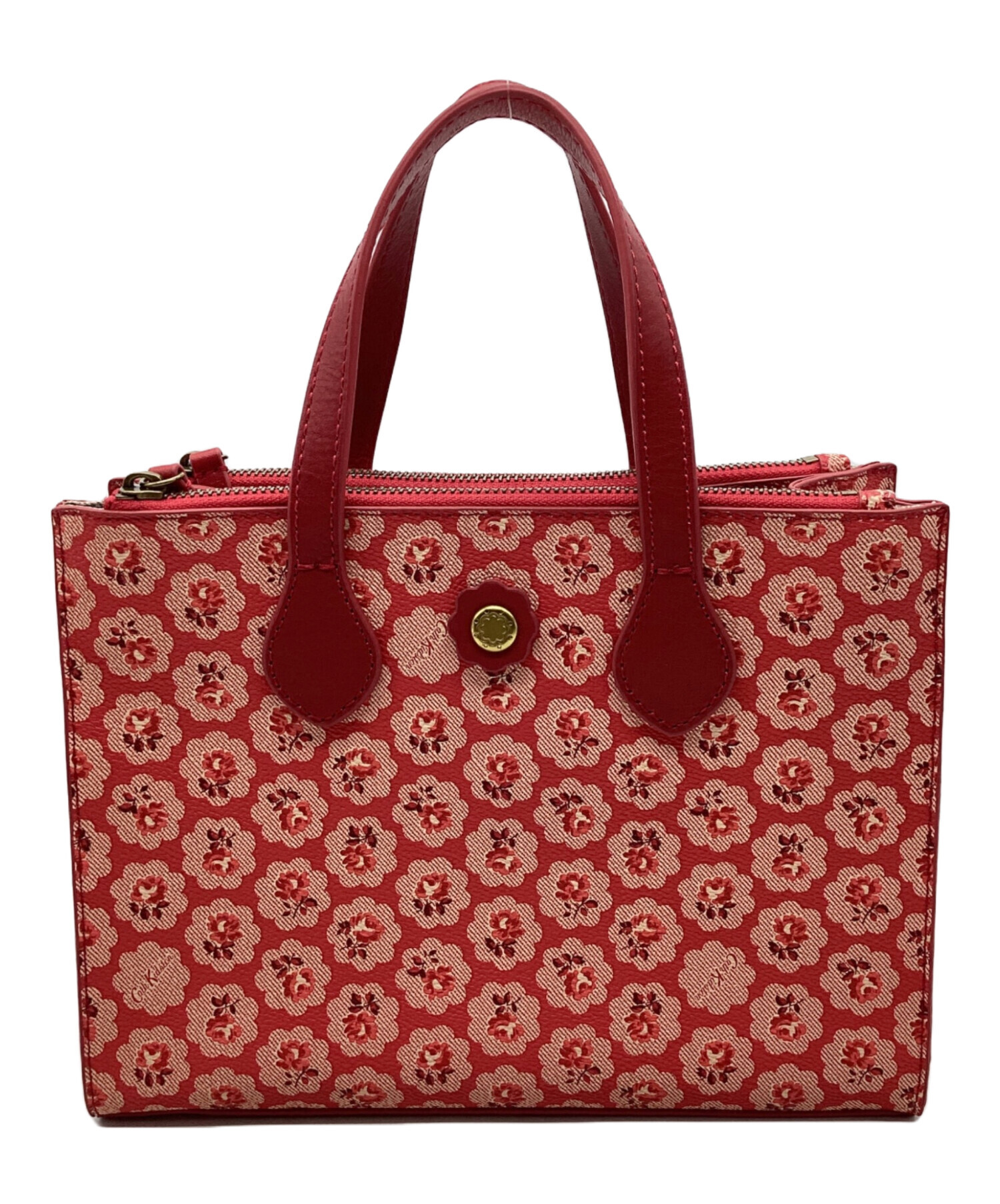 キャスキッドソン 中古・古着通販】Cath kidston (キャス キッドソン) バッグ レッド