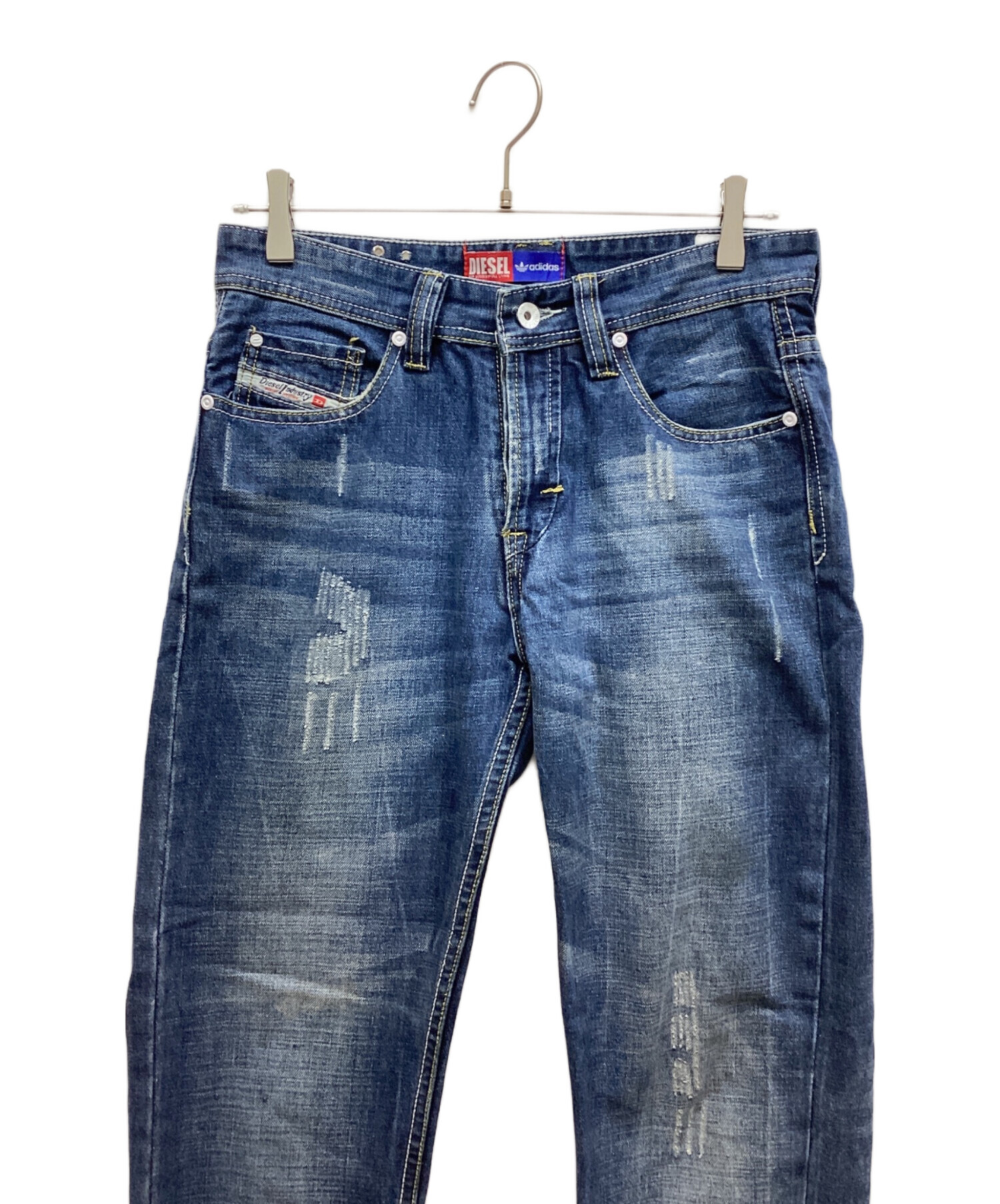 中古・古着通販】DIESEL (ディーゼル) adidas (アディダス) デニム