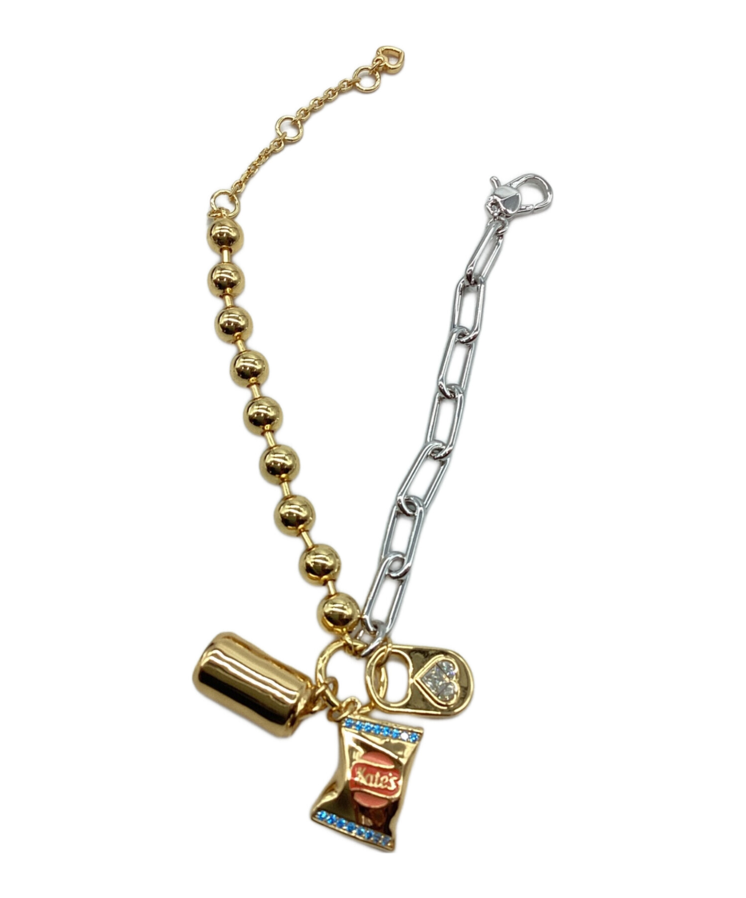 中古・古着通販】Kate Spade (ケイトスペード) チャームブレスレット 