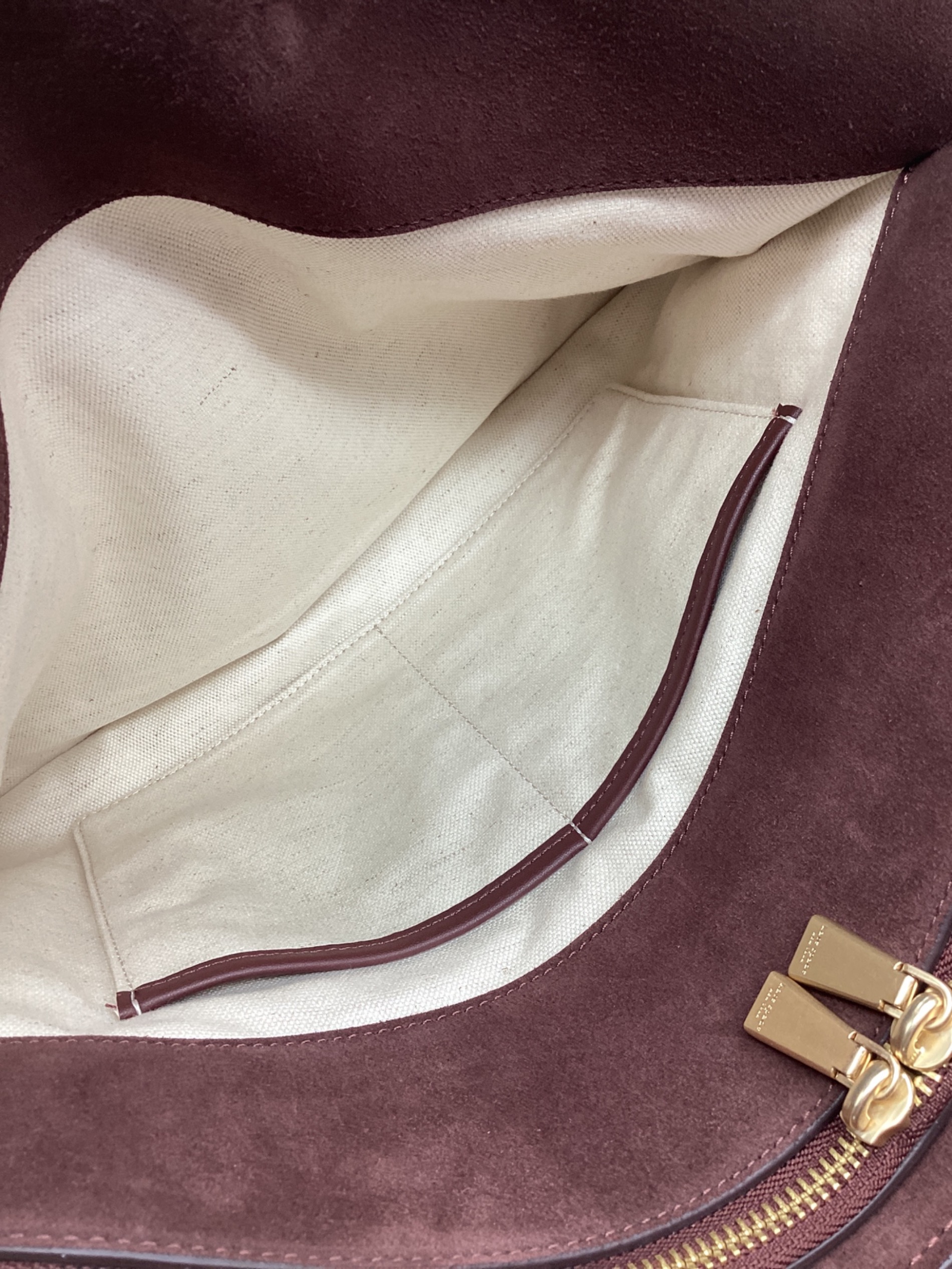 kate spade ボルドーアイボリー トートバッグ 中古・古着通販】Kate Spade (ケイトスペード) レザートートバッグ
