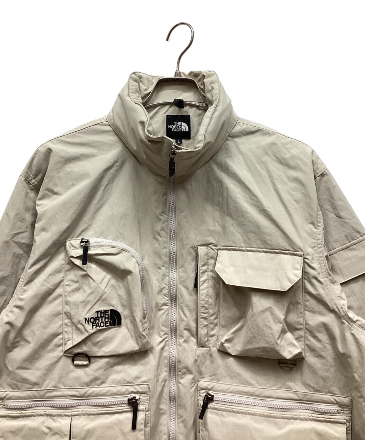 North Face ブルゾン ベージュL 「THE NORTH FACE」 ナイロンブルゾン