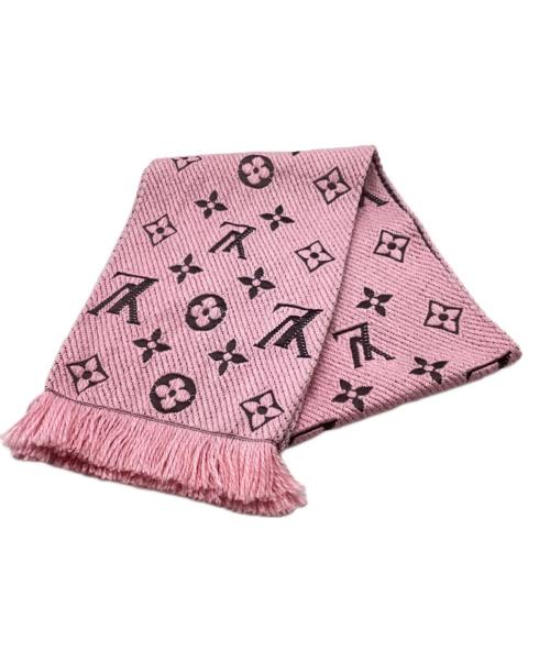 未使用★ルイヴィトン★大判ショール　くすんだピンク レーヨン混 未使用】VUITTON大判ストール 未使用☆ルイヴィトン☆大判ショール
