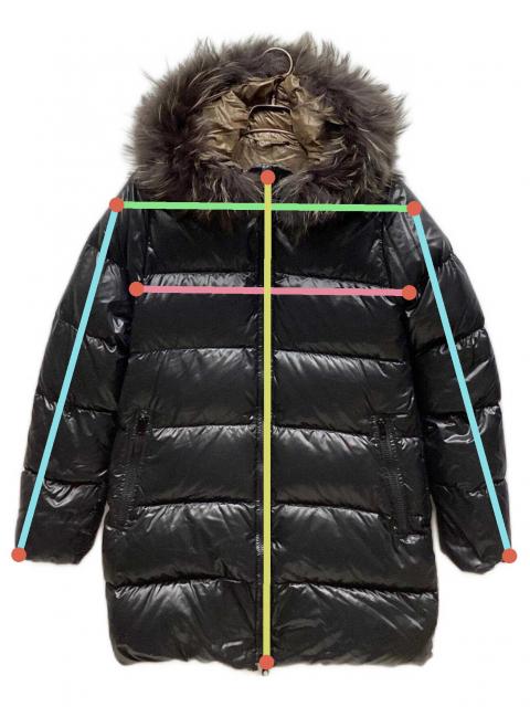 中古・古着通販】DUVETICA (デュベティカ) ダウンジャケット ブラック