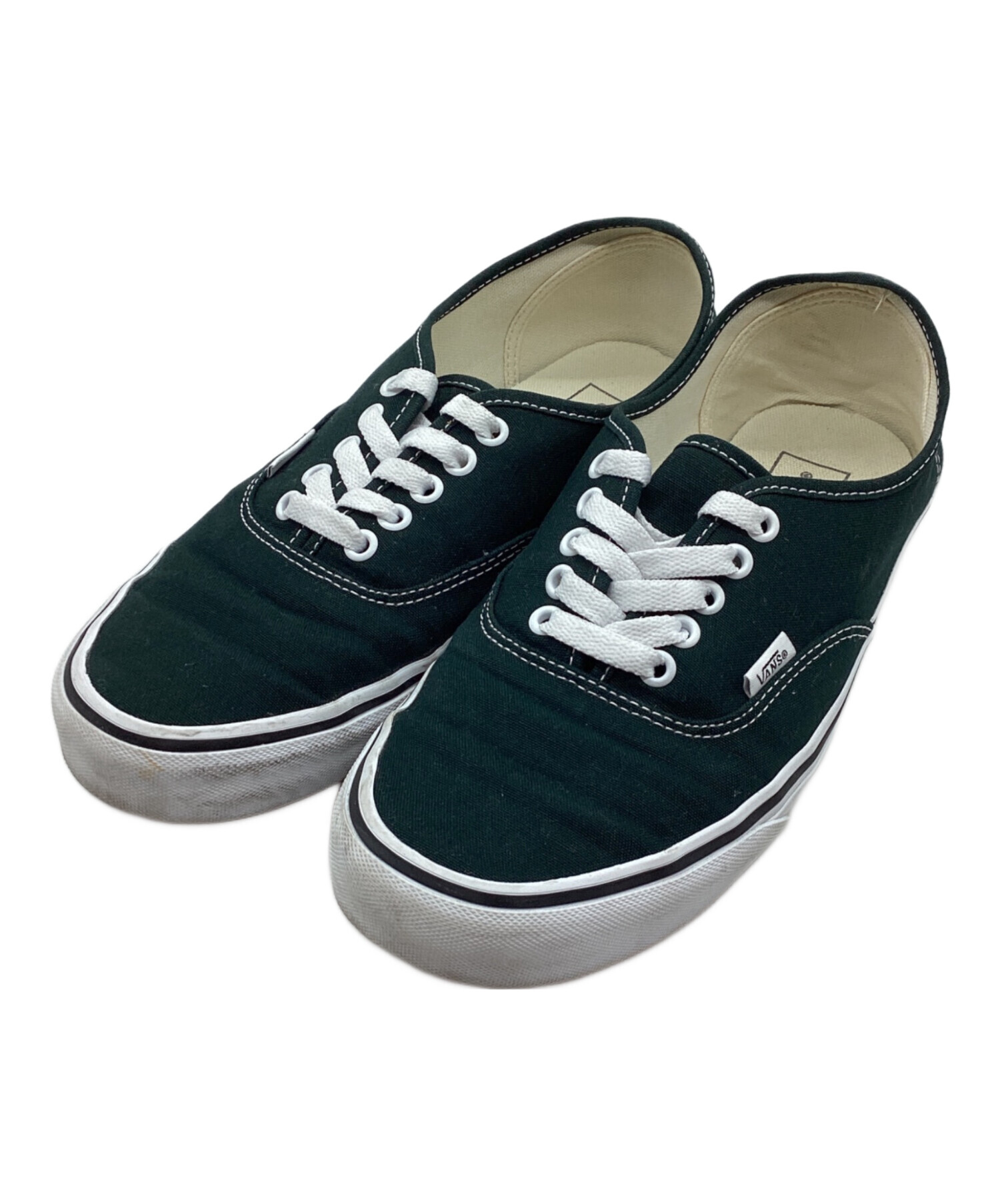 中古・古着通販】VANS (バンズ) スニーカー ダークグリーン サイズ:27 