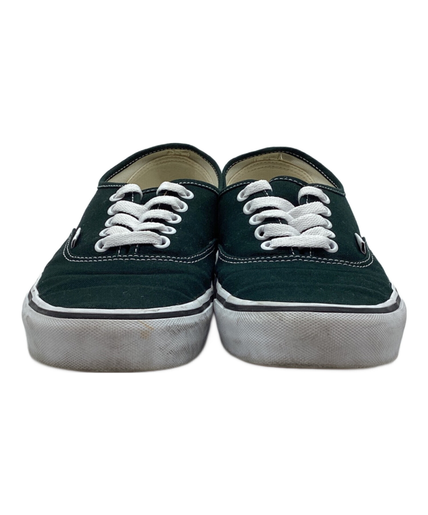 中古・古着通販】VANS (バンズ) スニーカー ダークグリーン サイズ:27 