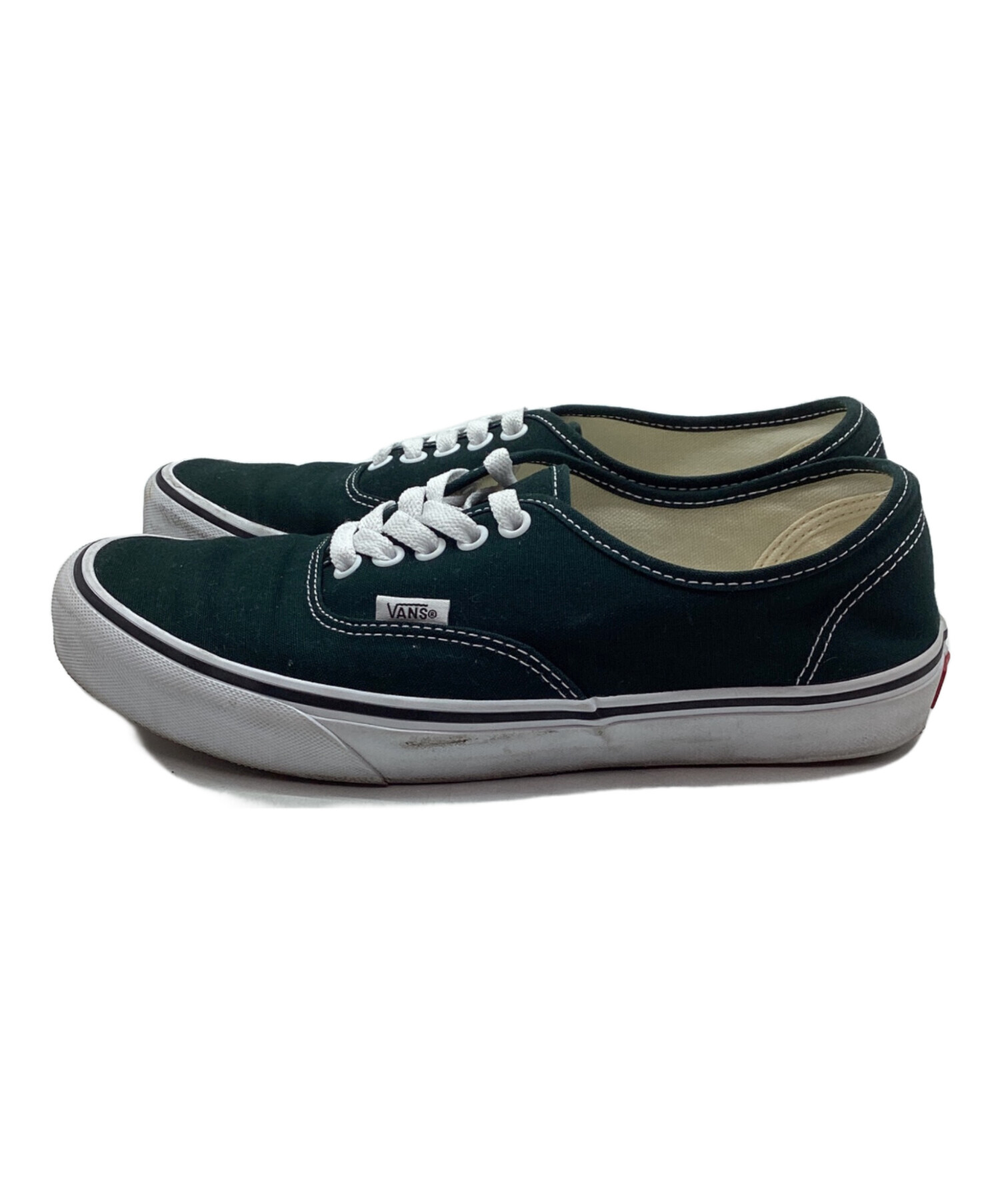中古・古着通販】VANS (バンズ) スニーカー ダークグリーン サイズ:27 