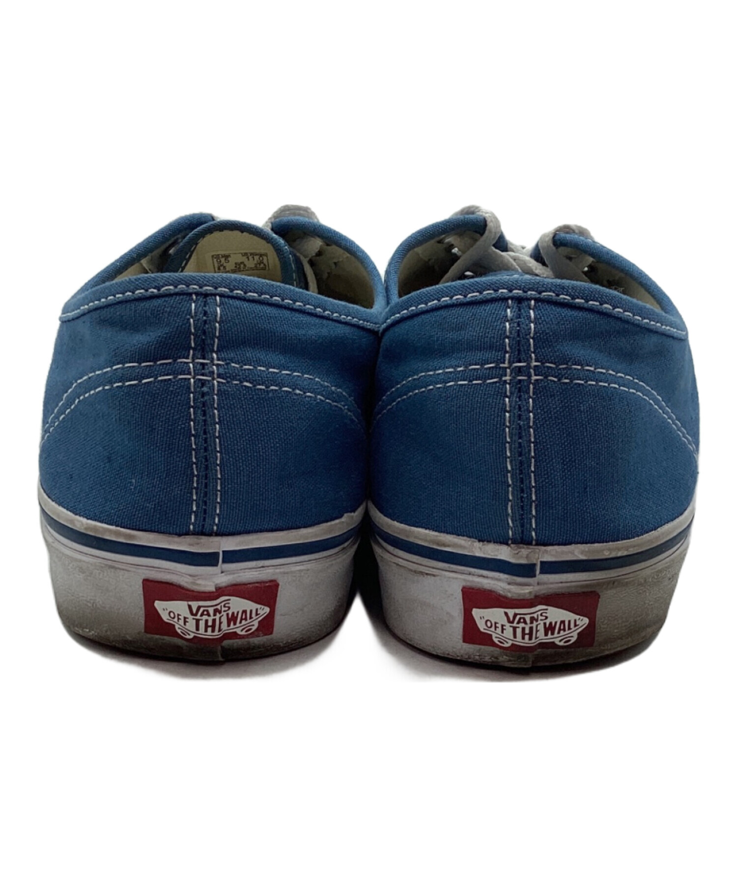 中古・古着通販】VANS (バンズ) スニーカー ブルー サイズ:27.5