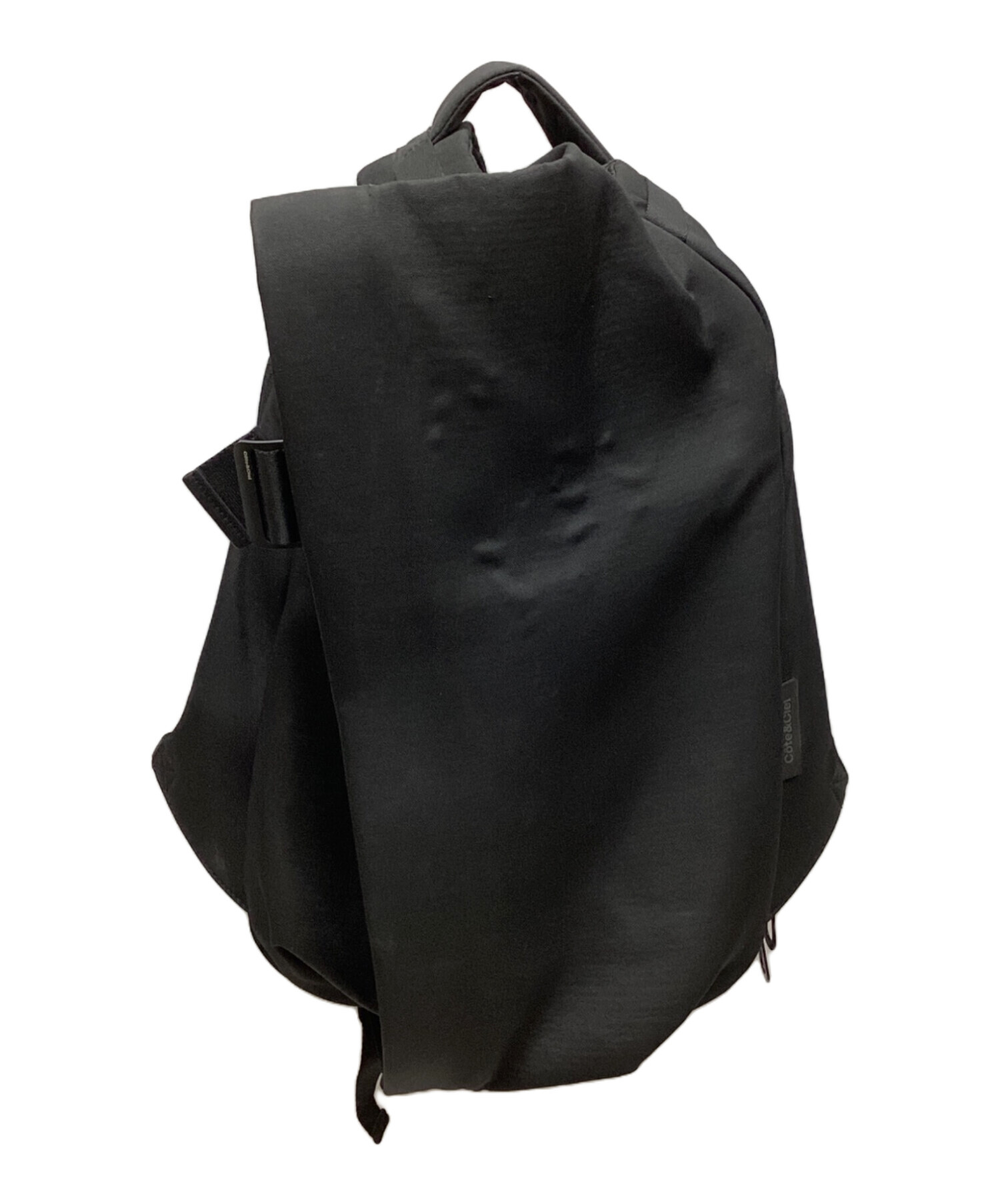 Côte&Ciel ブラック リュック・バックパック　中古 中古・古着通販】Cote&Ciel (コートエシエル) リュック ブラック