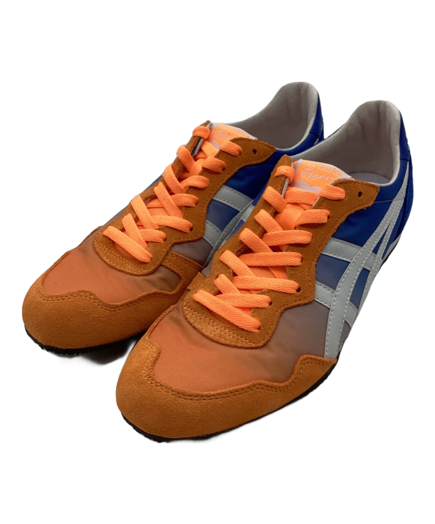 中古　デュオラ10 オレンジ／ブルー3UG5 中古・古着通販】Onitsuka Tiger (オニツカタイガー) スニーカー