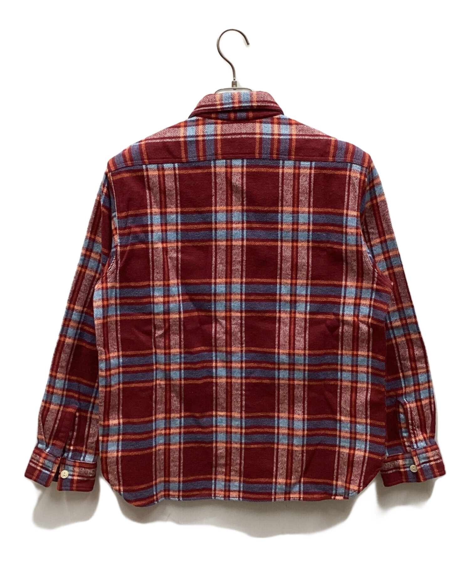 中古・古着通販】SUGAR CANE (シュガーケーン) ネルシャツ レッド