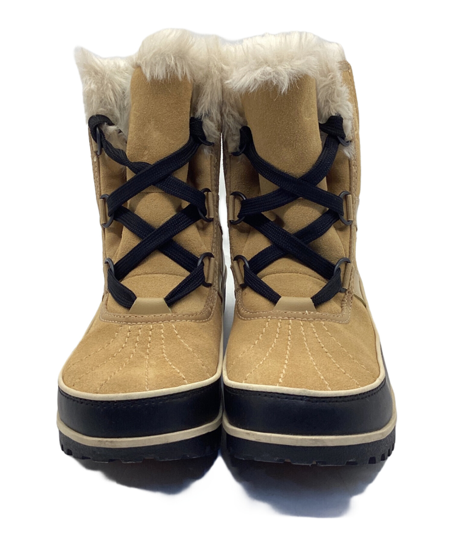 SOREL ソレル ブーツ レディース 【古着】【中古】 中古・古着通販】SOREL (ソレル) ブーツ キャメル サイズ:24.5