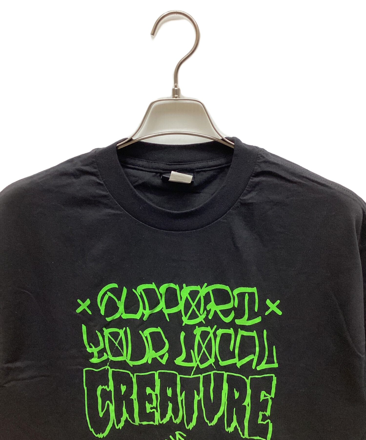 中古・古着通販】NHS (エヌエイチエス) Tシャツ ブラック サイズ:LARGE 