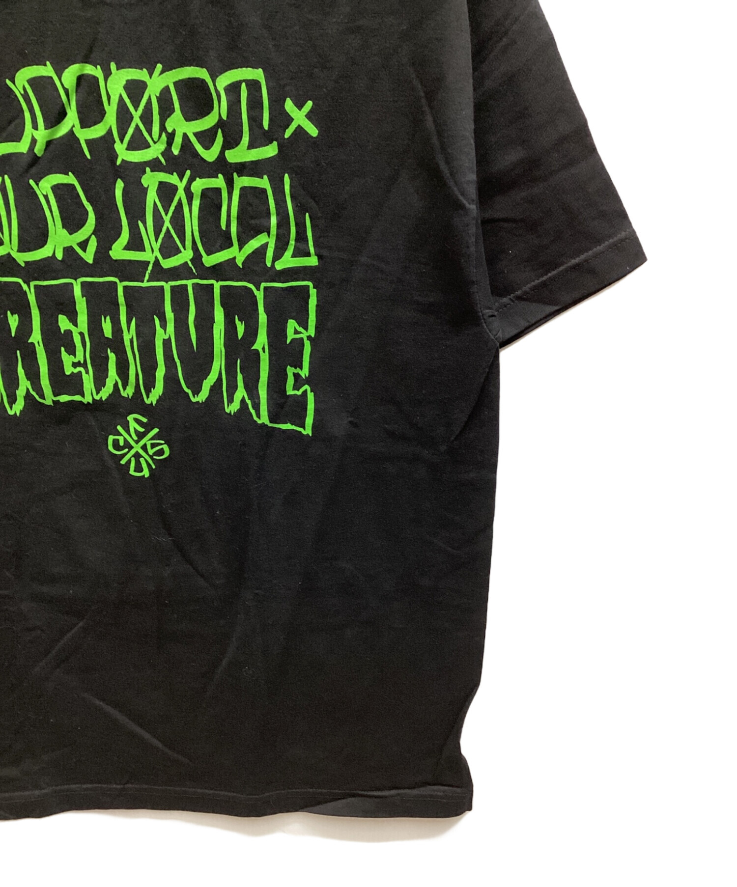 中古・古着通販】NHS (エヌエイチエス) Tシャツ ブラック サイズ:LARGE 
