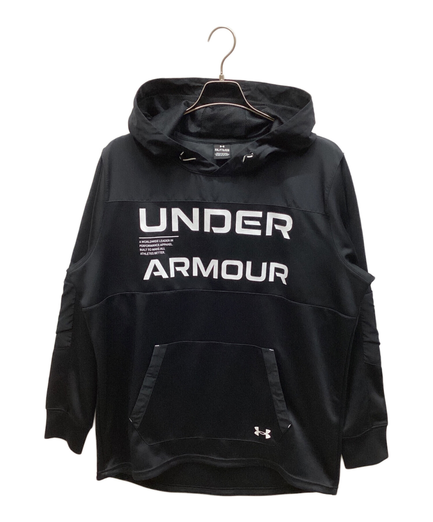 中古・古着通販】UNDER ARMOUR (アンダーアーマー) パーカー ブラック 