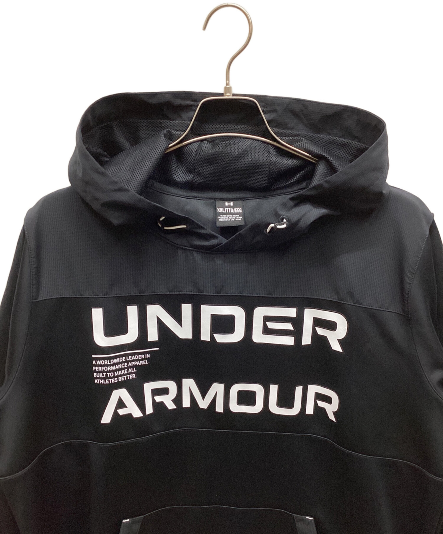 中古・古着通販】UNDER ARMOUR (アンダーアーマー) パーカー ブラック 