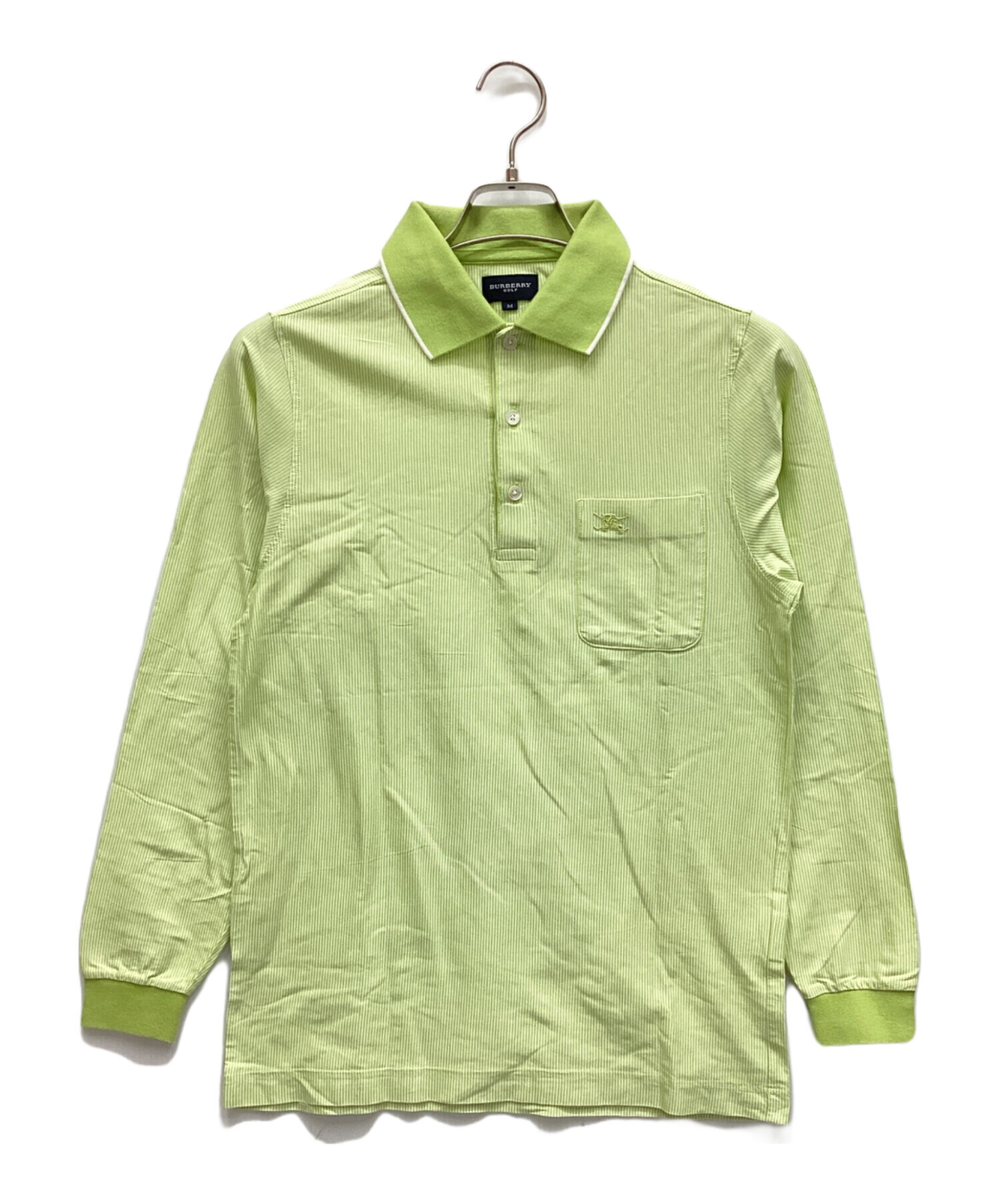 中古・古着通販】BURBERRY GOLF (バーバリーゴルフ) 長袖ポロシャツ
