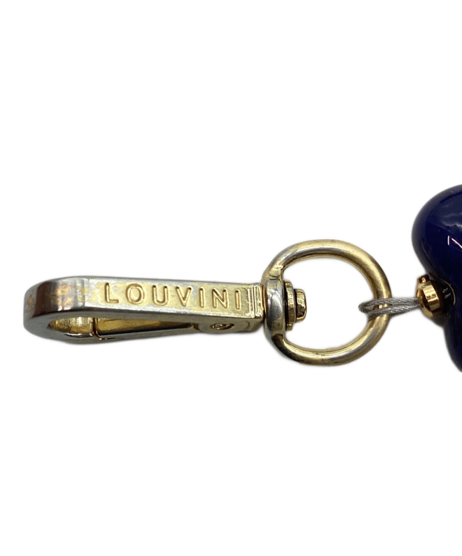 中古・古着通販】LOUVINI (-) スマホストラップ ブルー｜ブランド