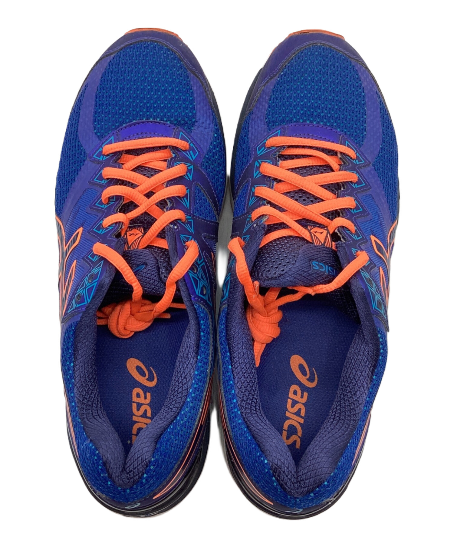中古・古着通販】asics (アシックス) スニーカー ブルー サイズ:28