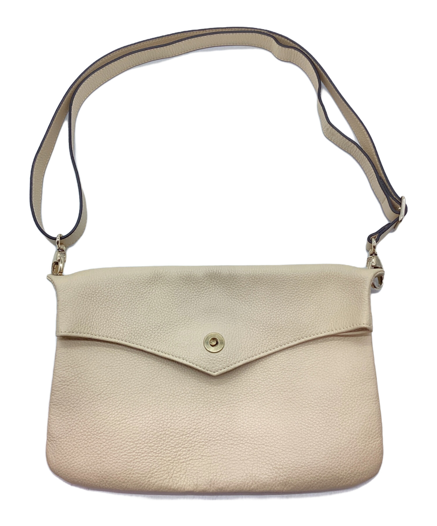 中古・古着通販】cisei (シセイ) レザーサコッシュ アイボリー