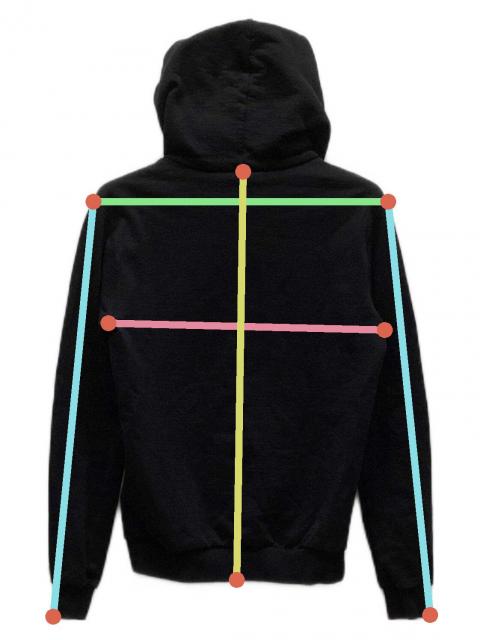 3回試着のみ ドルチェ&ガッバーナ パーカー ブラック サイズ44 3回試着