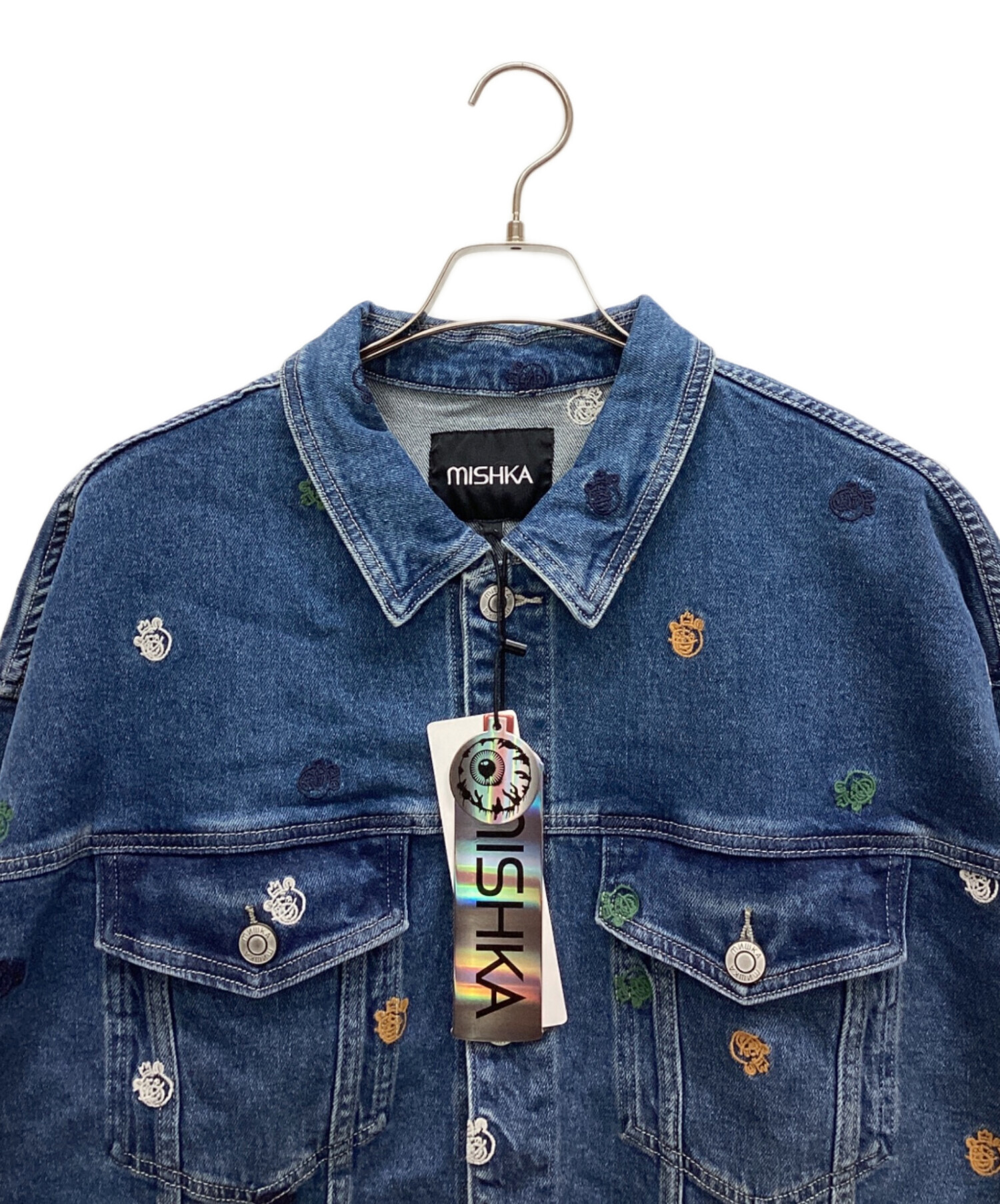 ミ*ミ様 詰メ合ワセ エニシガタリ n.k CD 中古・古着通販】mishka (ミシカ) デニムジャケット インディゴ サイズ