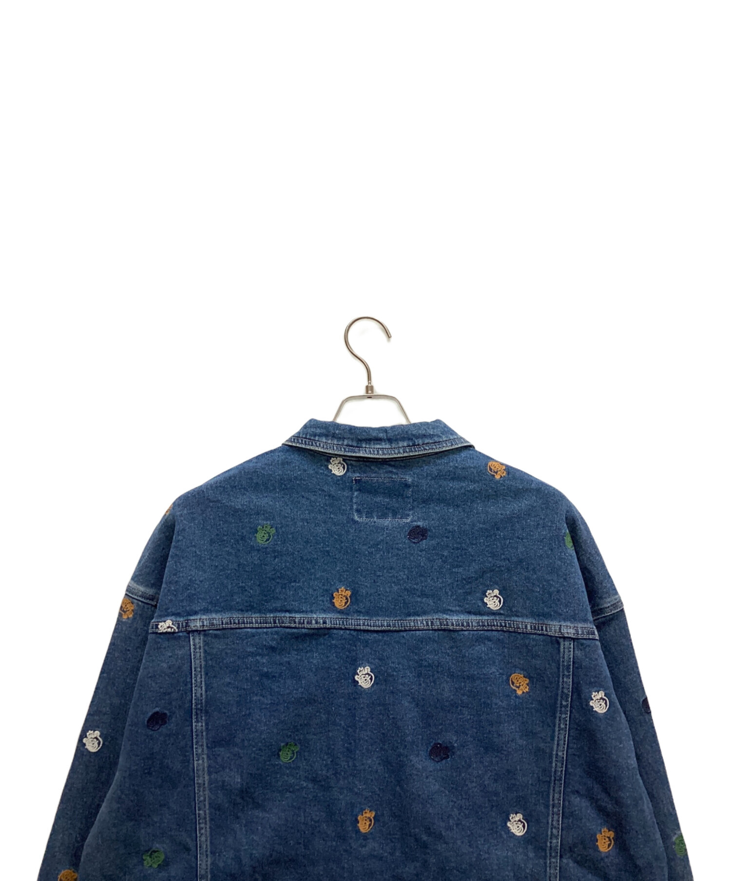 中古・古着通販】mishka (ミシカ) デニムジャケット インディゴ サイズ